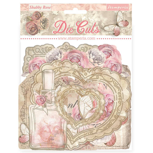 Stamperia Assorted Die Cuts - Shabby Rose