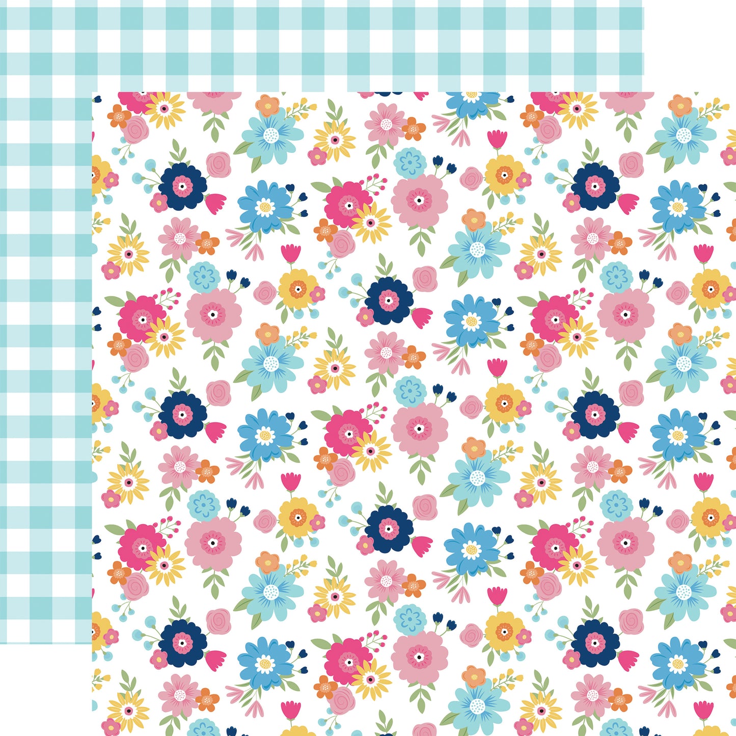 Best Friend Floral 12x12 Patterned Paper