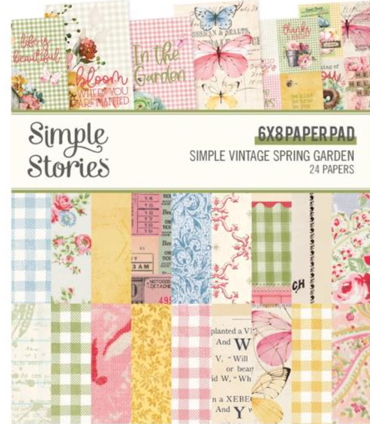 SS Spring Garden 6"X8" 24/Pkg