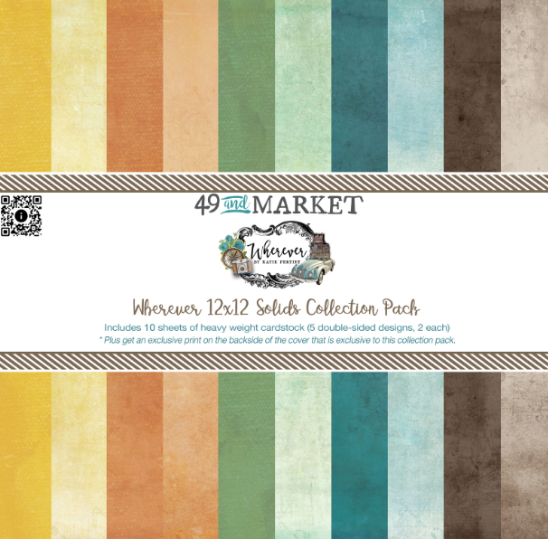 49&Market  PACK-WHEREVER SOLIDS COLL12x12