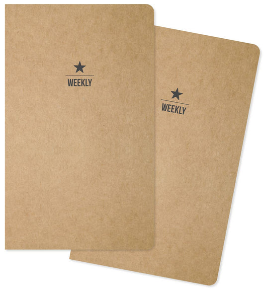 Weekly Traveler's Notebook Inserts - sold as a pack of 2